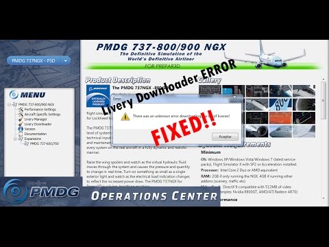 download pmdg operations center